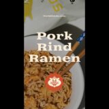 Ramen — the #PorkRind way. 😎 🍜 🐷