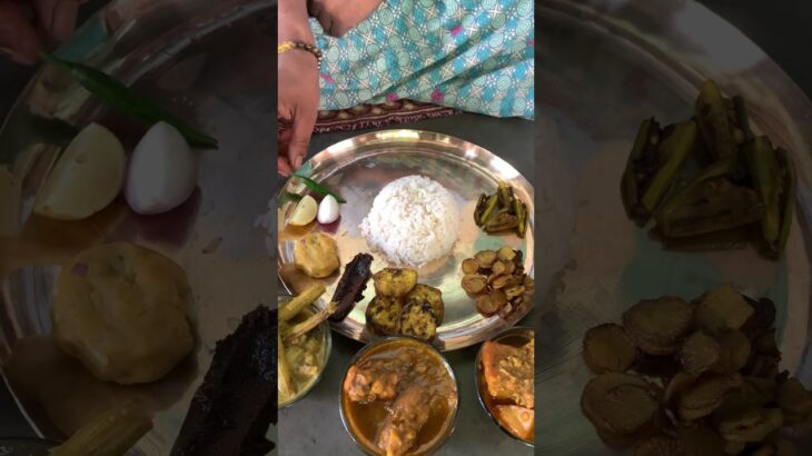 Bengali thali /