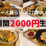 【夏野菜レシピ大公開】食費月1万円の1人暮らし夜ご飯