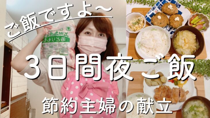 【夜ご飯献立】業務スーパー鶏もも2キロ唐揚げに照り焼きチキン/作り置きで日々の時短/節約主婦/時短/主婦vlog　料理vlog vol.36