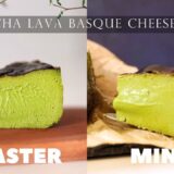 復刻名店配方系列  抹茶流心巴斯克芝士蛋糕┃Lava Matcha Basque Cheesecake, Famous Japanese shop’s recipe