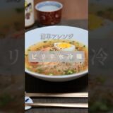 【簡単】ピリ辛アレンジ水冷麺