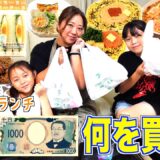 【意外】セブンイレブンでコンビニランチ！みんな1000円で何を買う！？