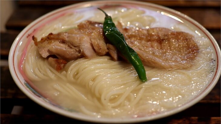 長芋擦りおろし白だし冷やし麺の作り方。【飯テロ】