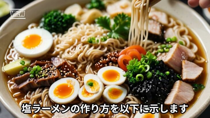 塩ラーメンの作り方