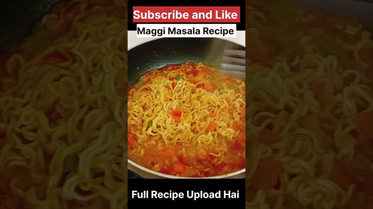 Maggi Masala Recipe-How to Make Maggi Masala❤️😋 #shorts #ytshorts #food #maggi