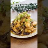 【2ヶ月で6キロ痩せた】とろとろ茄子のヘルシーよだれ鶏