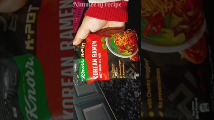 Knorr noodles 😋😍/korian Meggi🌶️/#cooking #trend #shorts