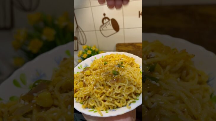 Lemon Garlic Maggi Recipe|Viral Maggi Recipe|#musttry