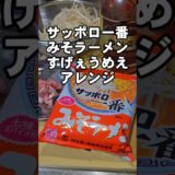 サッポロ一番みそラーメン簡単すげぇうめぇもやしそばのアレンジレシピ