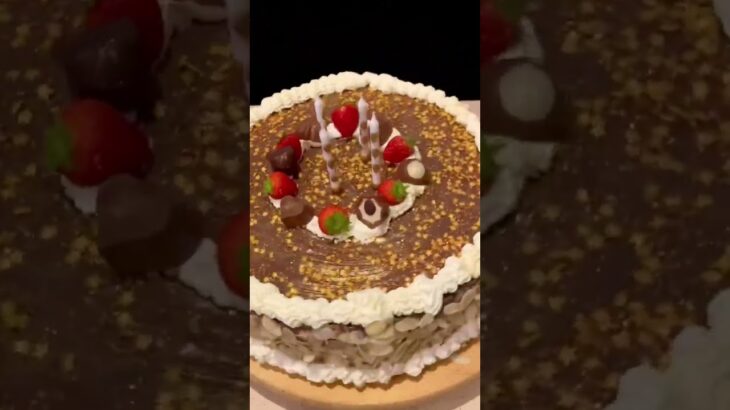 Bolo de Aniversario /a Receita mais pedida Fácil e Rápido #shorts❤️😘