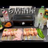 【電気七輪】焼き鳥と酒で好き放題やる日【山善　減煙電気七輪】