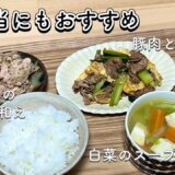 作り置きできる満足感たっぷりなおかず🍱/一人暮らし大学生/栄養学生/料理/献立