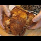 【コストコ】ロティサリーチキンの包丁を使わない捌き方 #shorts