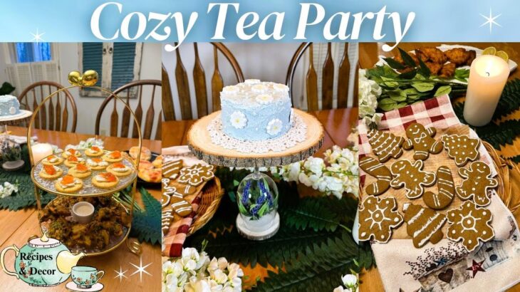 Winter Tea Party In America 2025 🇺🇸| Quick Recipes & Whimsical Table Decor Ideas | Tea Party At Home