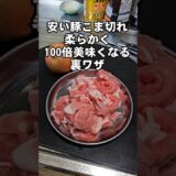 安い豚こま切れ肉が100倍美味くなるすげぇ裏ワザ！究極の豚丼作り方 簡単 丼 節約レシピ ライフハック