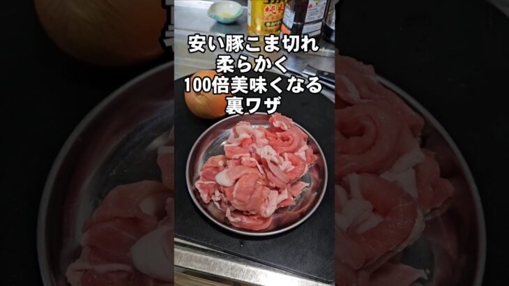 安い豚こま切れ肉が100倍美味くなるすげぇ裏ワザ！究極の豚丼作り方 簡単 丼 節約レシピ ライフハック