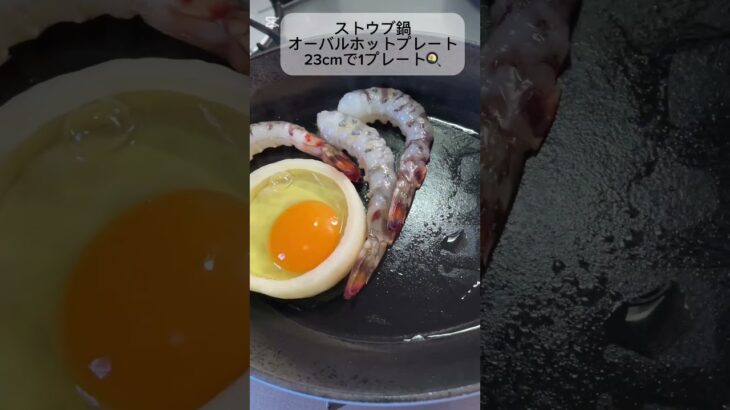 【ストウブ鍋】オーバルホットプレート23cmで1プレートブランチ作りました〜 #ストウブ鍋沼 #ストウブ鍋 #cooking #ストウブ料理 #ストウブ鍋と共に生きる #ストウブ鍋メグちゃんねる