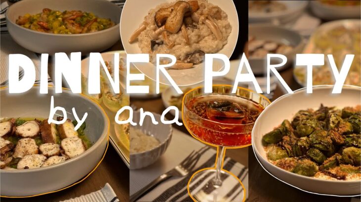 hosting a dinner party | cooking tips, menu planning, step-by-step instructions