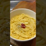 【レンチン✨️😋】ぺぺたまパスタを紹介します✩.*˚ #簡単レシピ #レシピ #時短レシピ