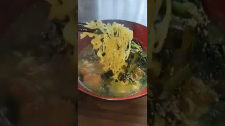 【失敗レシピ】サッポロ一番塩とんこつラーメンで高菜を入れたら大変なことに！失敗から学ぶアレンジのコツ