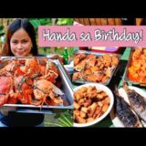 Cooking 8 Filipino dishes for our Birthday!