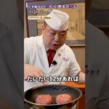 【ふっくらハンバーグを作るには？こね方、つなぎ、焼き加減の正解を解説】｜#クラシル #shorts