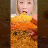 辛ラーメントゥンバ🍜Shin Ramyun Tumba 🍜 MIYU ASMR #asmr #asmreating #asmrfood #mukbang