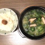 料理苦手な一人暮らしの一汁一菜｜土鍋で味噌汁｜5日間の晩ご飯【vol.2】