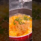 【アレンジ】ミニサイズ辛ラーメン　アレンジ！