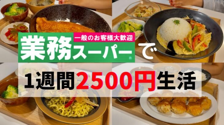 【業務スーパー】大後悔！もう買わない商品も紹介😭2500円でアレンジレシピ7選