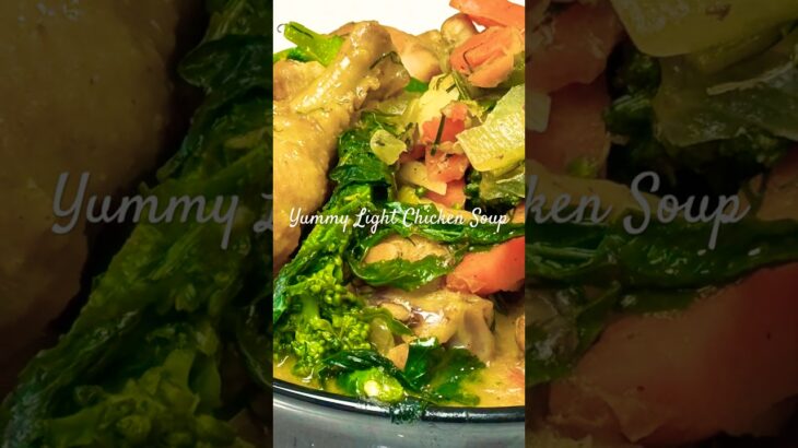 How to Make the Perfect Light Chicken Soup 🍲 Delicious & Nourishing #Foodie #africancuisine #viral