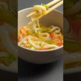 20-Min Veggie Noodle Soup | Easy One Pot Meal #noodles #soup #food #recipe #cooking #vegetables