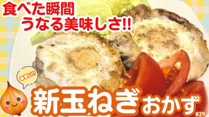 #29 【絶品レシピ】ごはんが進む！今が旬のあま〜い新玉ねぎで心も体も喜ぶおかず♡