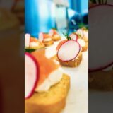 How To Make Classy Seafood Canapés#shorts #youtubeshorts