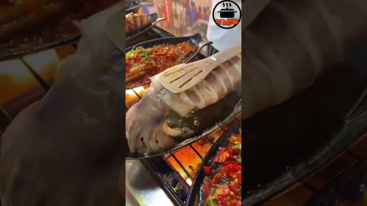 Hotplate squid : Sizzling & Delicious! 🦑🔥