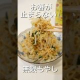 お箸が止まらない簡単無限もやし#shorts #節約レシピ #簡単レシピ#晩御飯#おつまみ