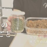 【季節の手仕事】　超簡単！！実山椒の塩づけ&ちりめん山椒（砂糖不使用）概要欄見てね🎵