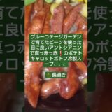 #時短 #料理 #自炊　「目に良いアントシアニンたっぷりビーツの真っ赤っ赤冷製スープ」と「名古屋風？？？冷やし中華」