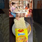 Avneet Kaur WIERD Food Maggie With IceCream #shorts