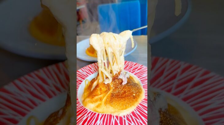 スフレオムレツ乗せパスタ＆リゾット(Pasta and risotto topped with souffle omelette)【30万再生でメニュー化！？】