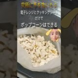 【レンジで作るポップコーン】#ポップコーン #簡単レシピ #おつまみ