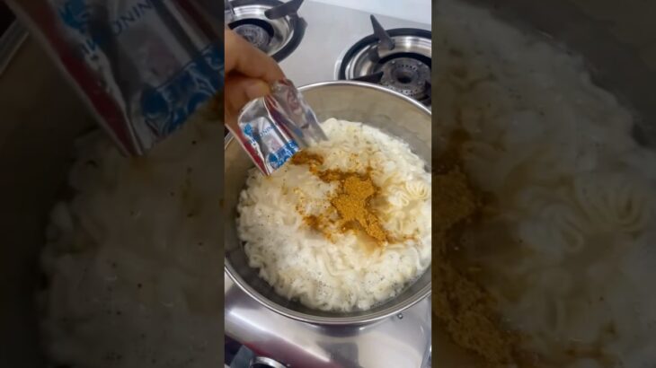 Tried “Top Ramen Curry” for the first time !😍😋 #food #maggi #ramen #curry #trending #asmr