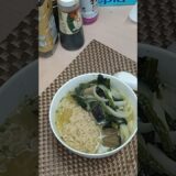 サッポロ一番塩らーめんアレンジ #料理 #今日の晩ごはん #パスタ