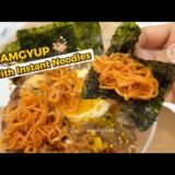 Craving Korean food? Level up your instant noodles with this CHEESY SAMGYUP HACK!