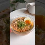 ヘルシー坦々麺#痩せるレシピ #痩せレシピ #ダイエットレシピ #痩せる食事 #ダイエット飯