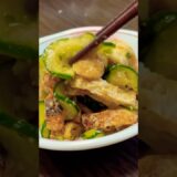 きゅうりと薄揚げの酢味噌あえ　ショート　#shorts