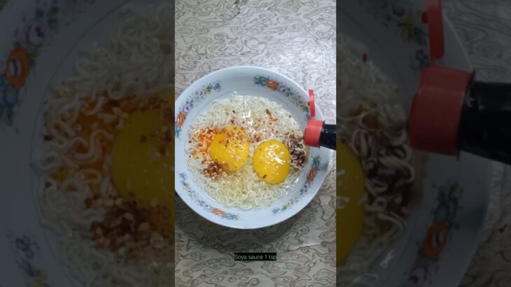 Eggs And Noodles 😋❤️😍#meshaalcookingcorner #eggnoodles #youtubeshorts #shorts