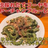 簡単！時短！ゴーヤーチャンプルーのレシピ♪