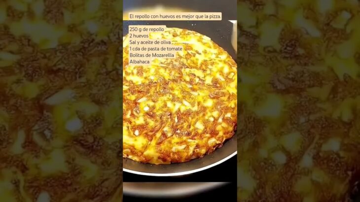 El repollo con huevos es mejor que la pizza